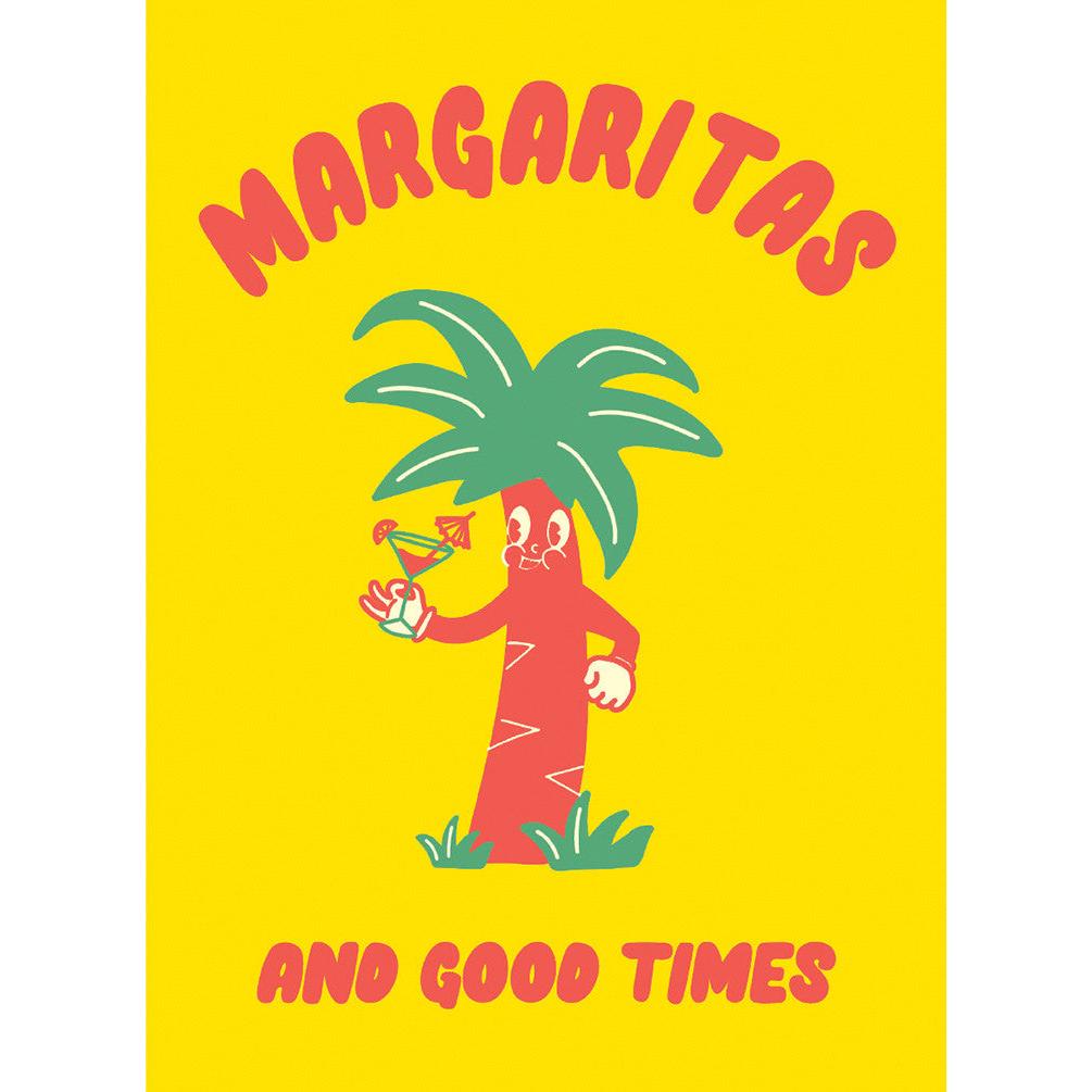 Toonies Margaritas Birthday Card