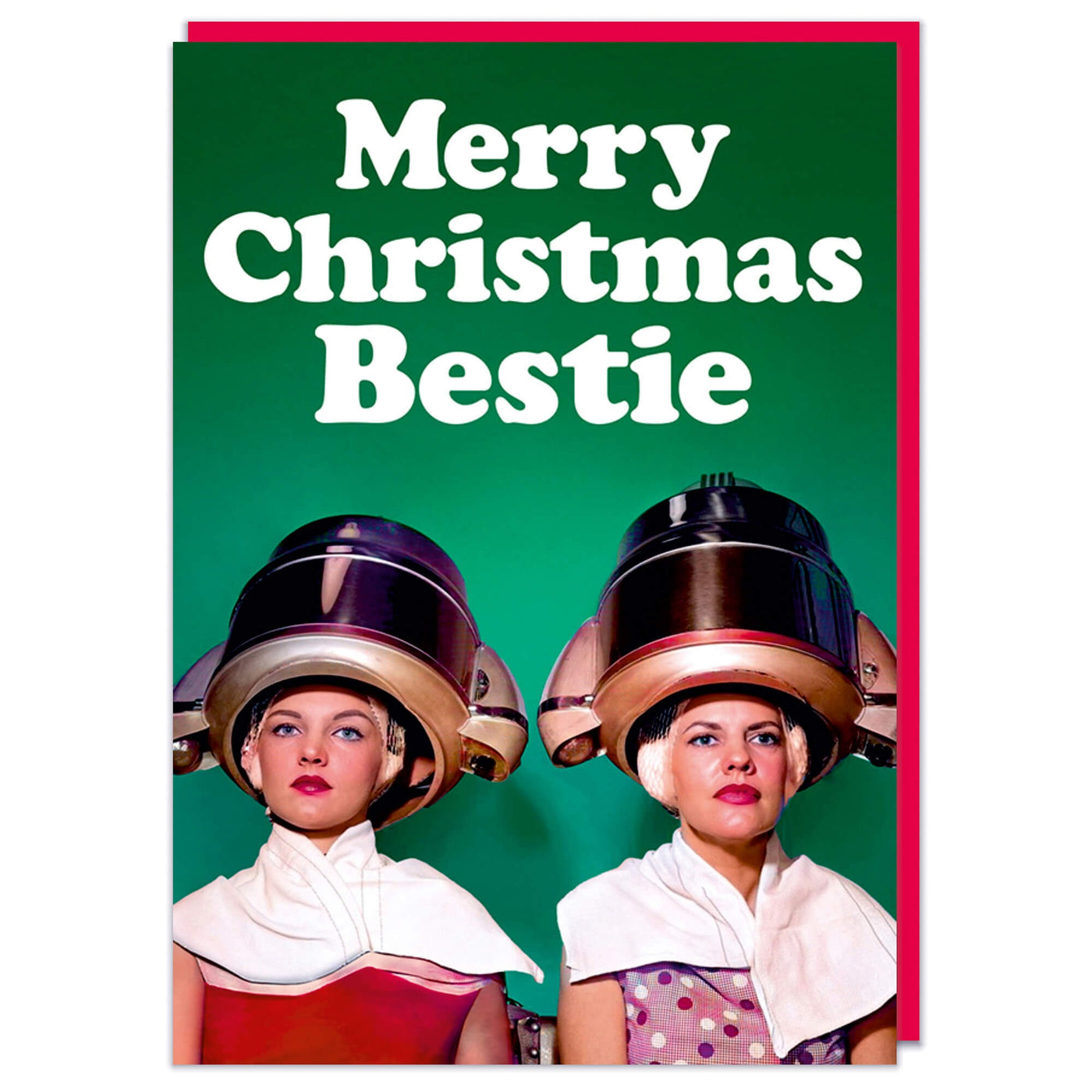 Merry Christmas Bestie Holiday Card