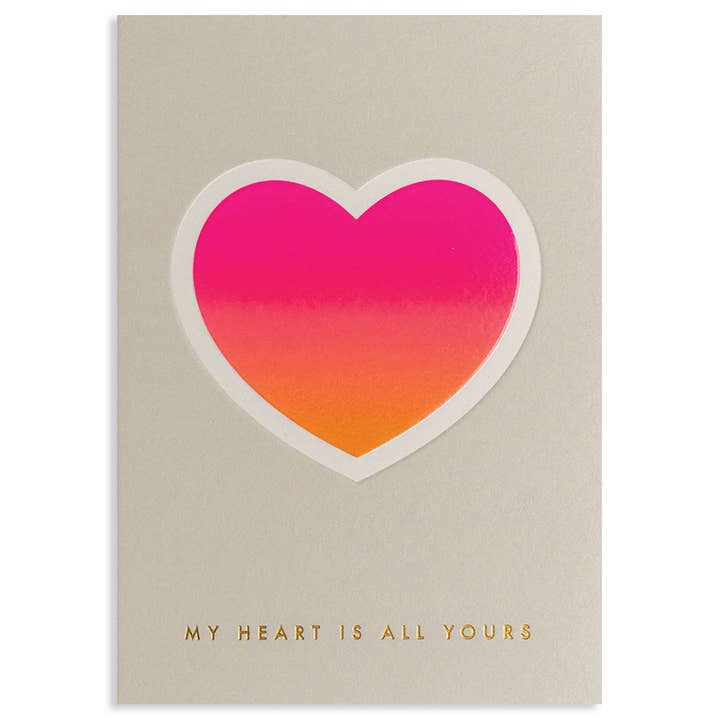 My Heart Anniversary Greeting Card - Just Fabulous Palm Springs