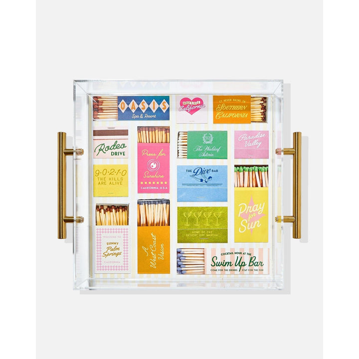 California Matchbook Large Tray