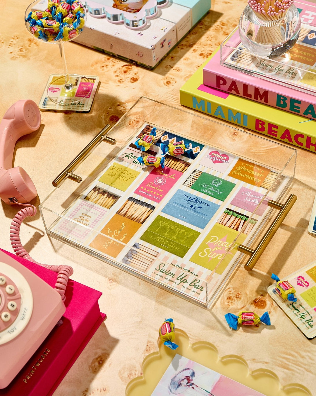 California Matchbook Large Tray