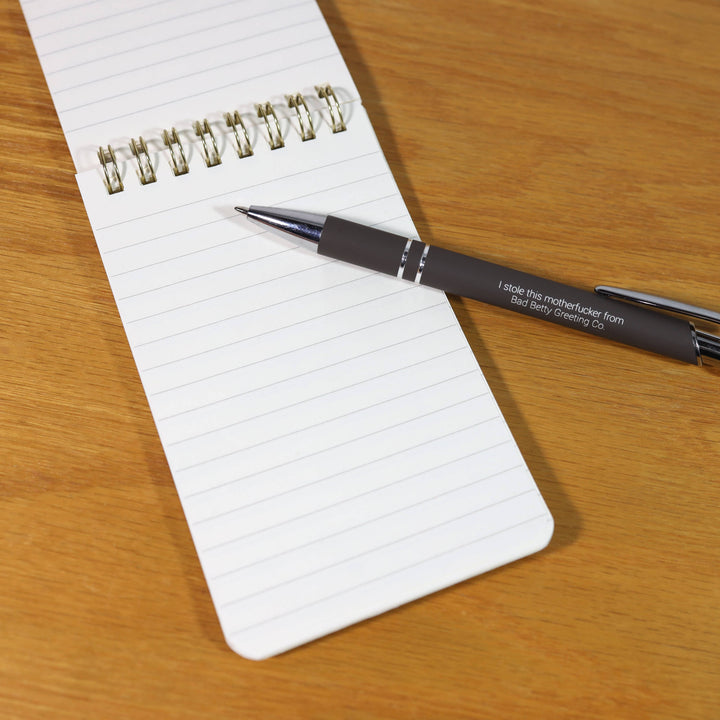 Careful! Mommy Is About To Snap Spiral Memo Notepad - Just Fabulous Palm Springs