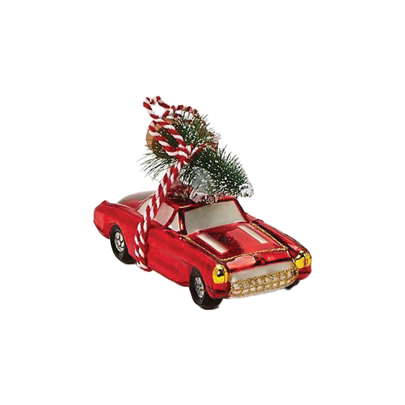 Home For Holidays Vehicle With Christmas Tree Ornament - Car