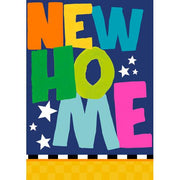 New Home Greeting Card - Multicolored