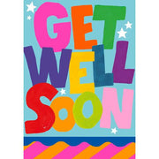 Get Well Soon Card - Multicolored