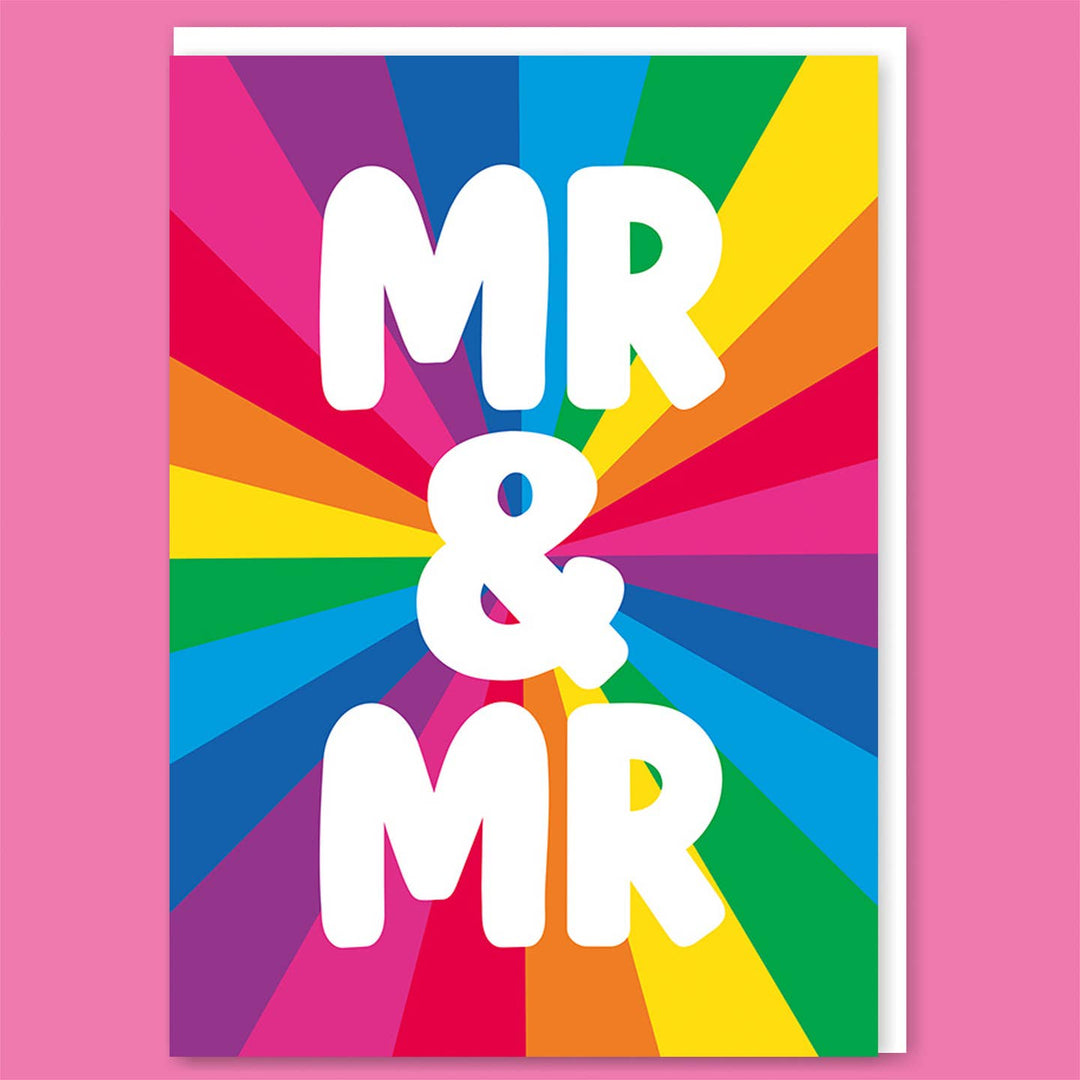 Mr and Mr Greeting Card