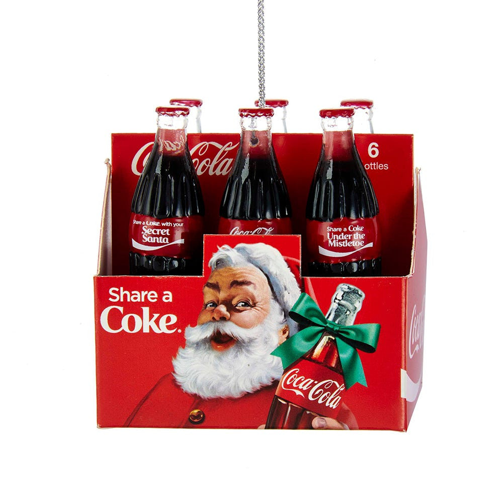 Coca-Cola® Share A Coke 6-Pack Bottles Ornament