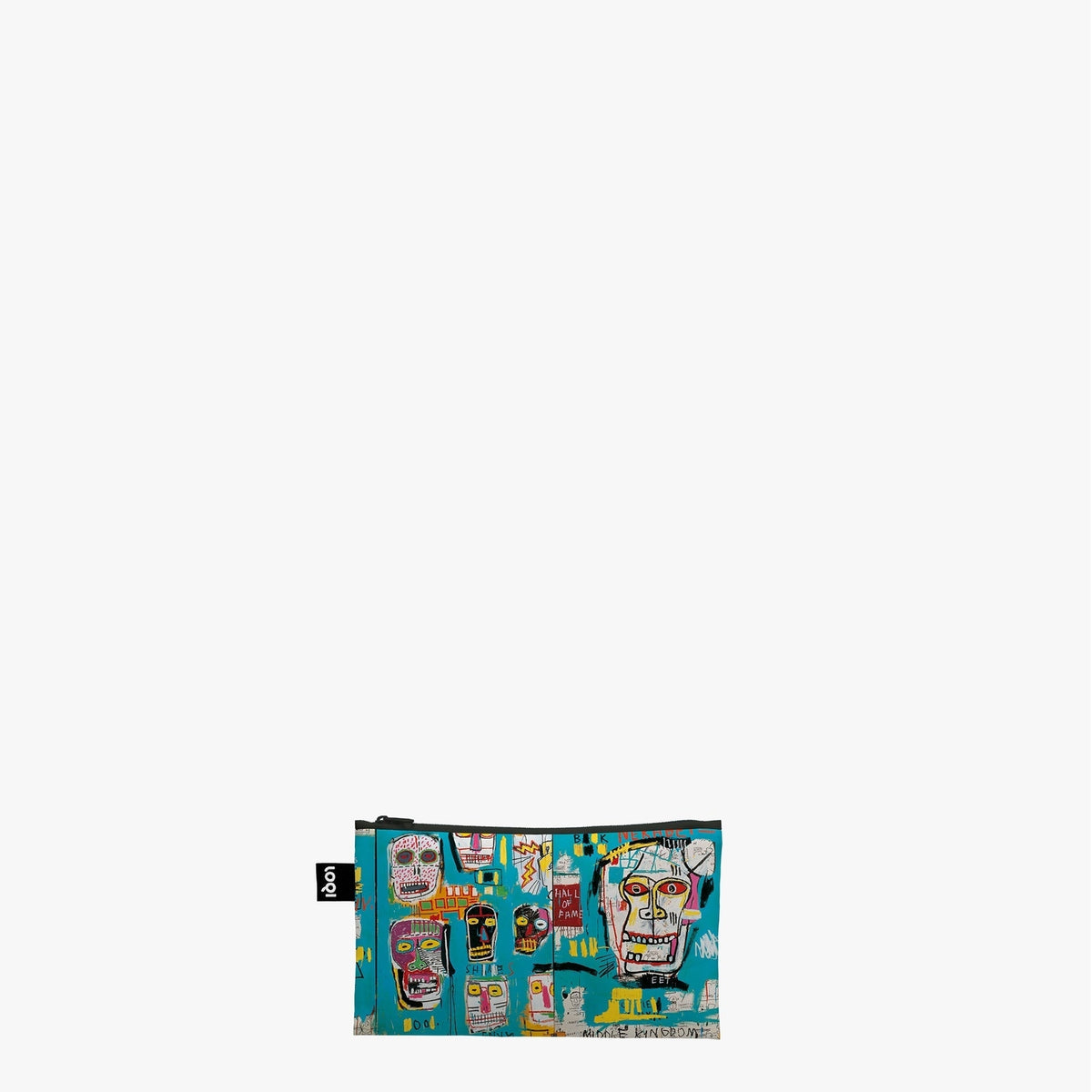 Jean-Michel Basquiat Untitled Recycled Zip Pockets