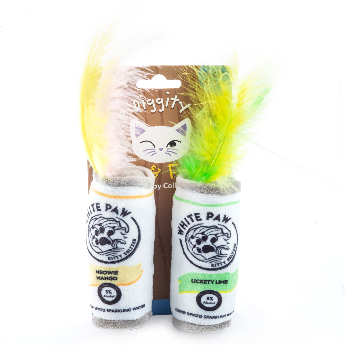 White Paw Mango & Lime Catnip Toys