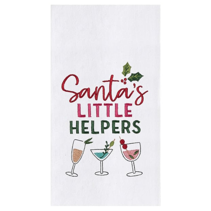 Santa's Little Helpers Kitchen Towel