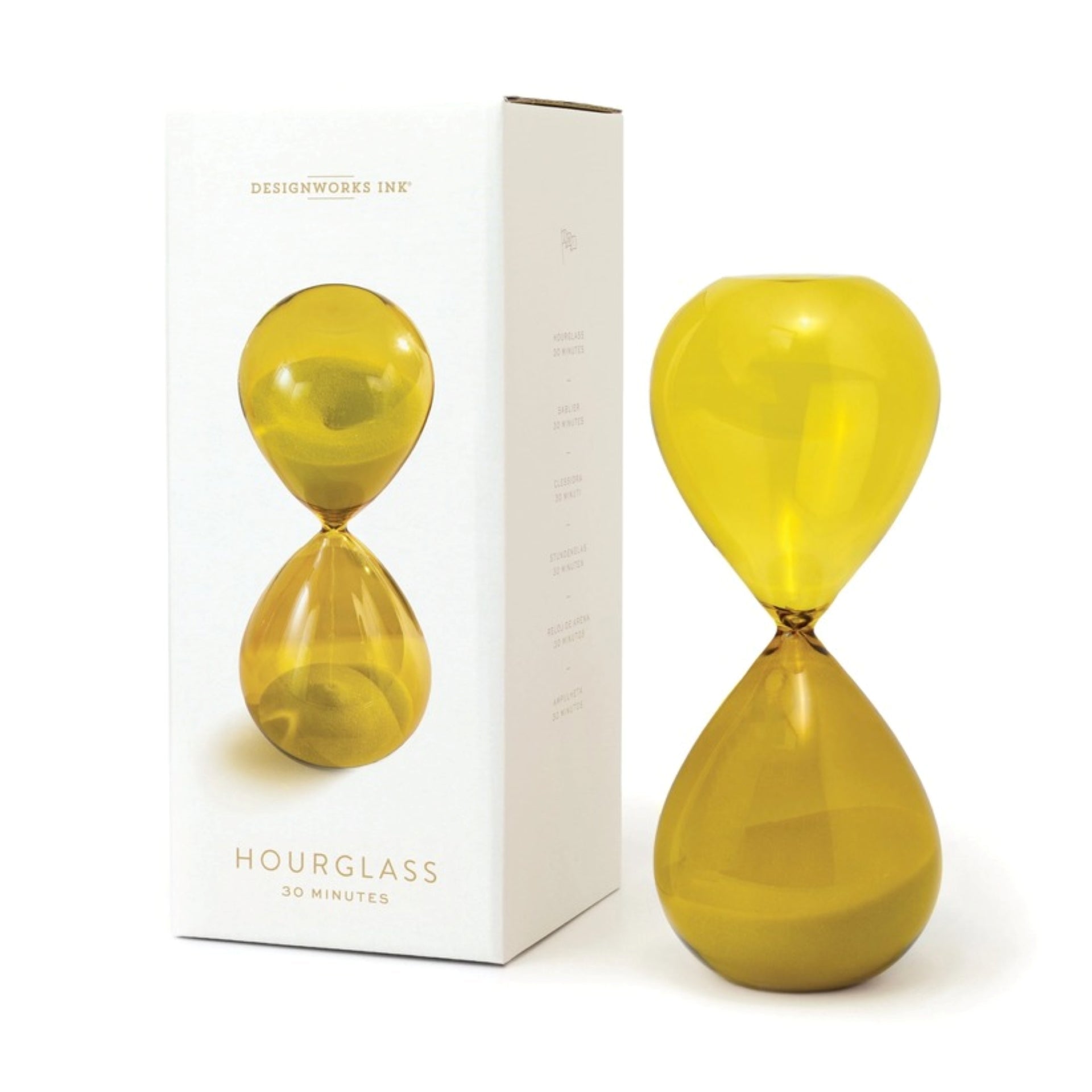 30 Minute Hourglass - Chartreuse Ombre