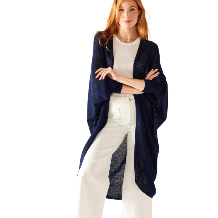 Chelsea Summer Kimono - Navy