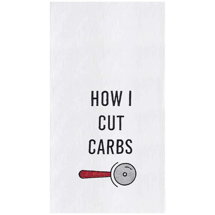 Cut Carbs Kitchen Towel