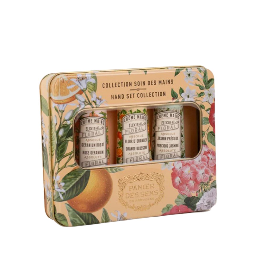 Hand Cream Gift Set - Orange Blossom, Rose Geranium and Precious Jasmine