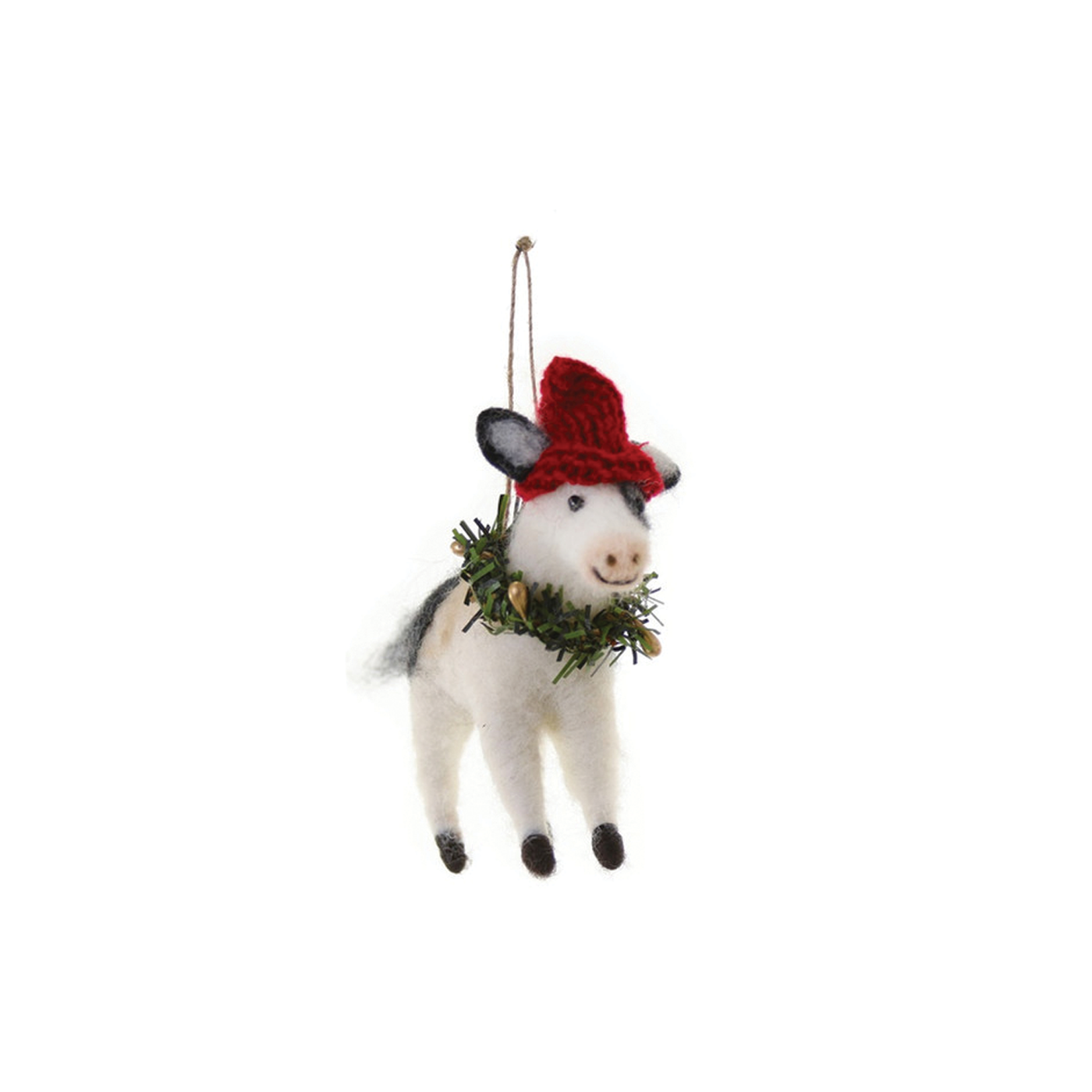 Christmas On The Farm Ornament - Cow