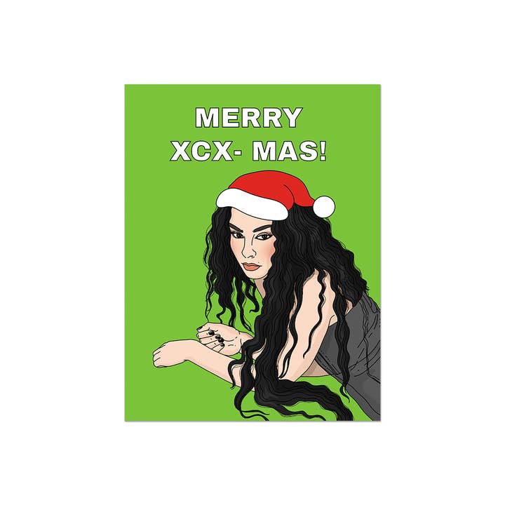 Merry XCX-Mas Holiday Greeting Card