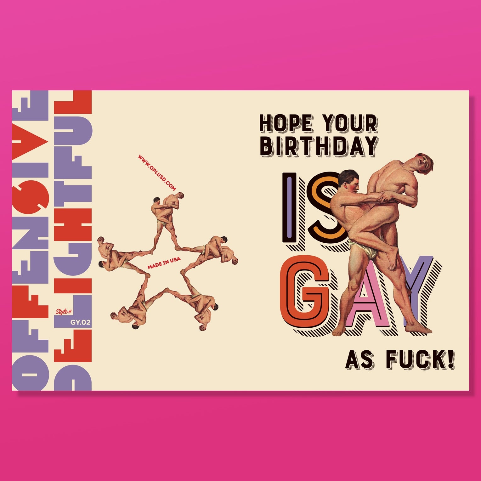 Hope Your Birthday Is Gay AF Greeting Card