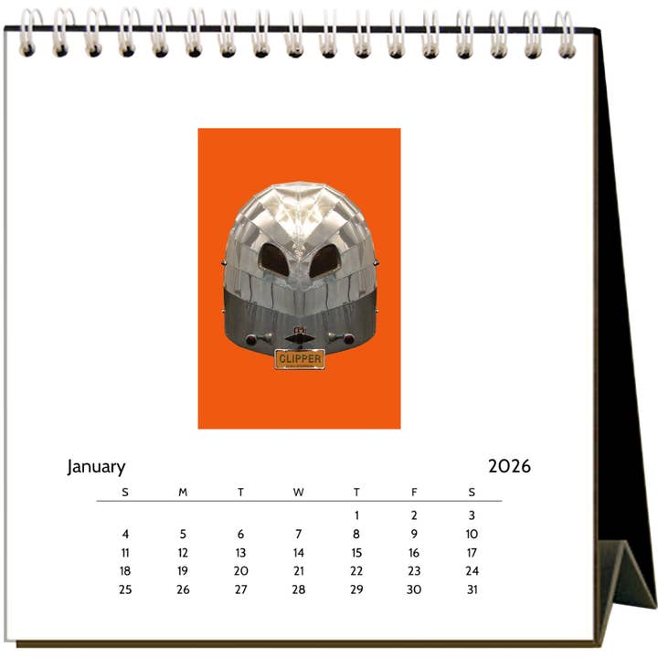 2026 Travel Trailers Easel Desk Calendar
