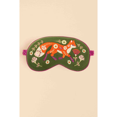 Scandinavian Fox Luxury Velvet Eye Mask