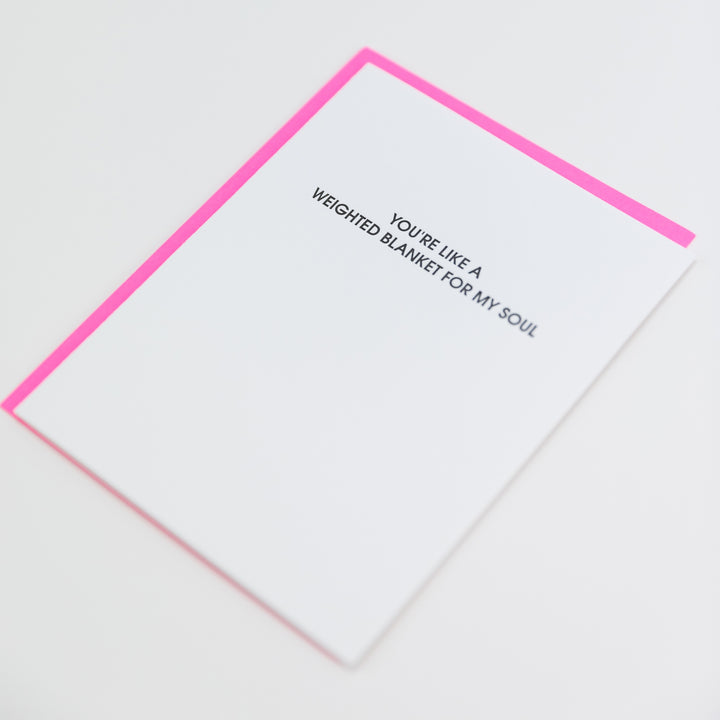 Weighted Blanket Greeting Card