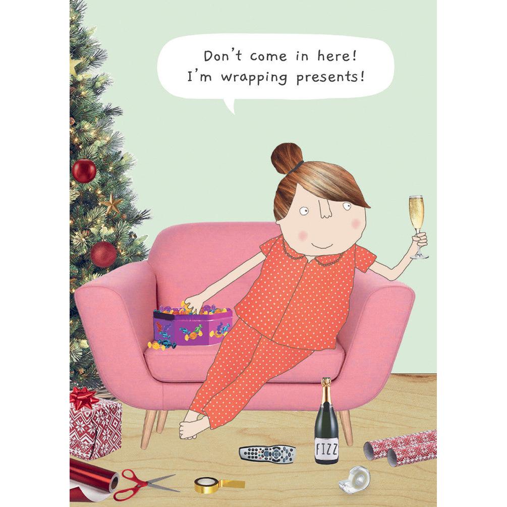 Wrapping Holiday Card - Just Fabulous Palm Springs