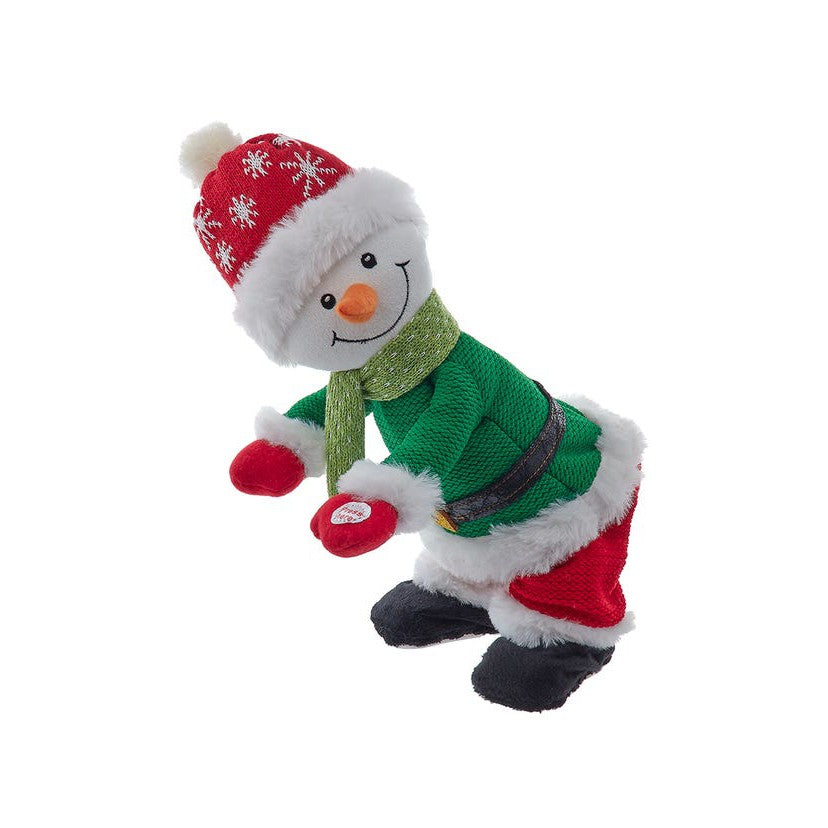 Battery Operated Musical Twerking Snowman