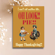 Oh Look!! Pie!! Thanksgiving Card