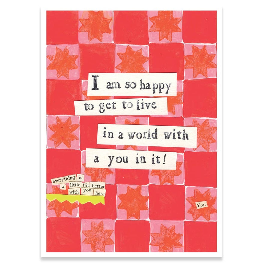 With You In It Greeting Card - Just Fabulous Palm Springs