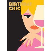 Birthday Chic Birthday Card - Just Fabulous Palm Springs