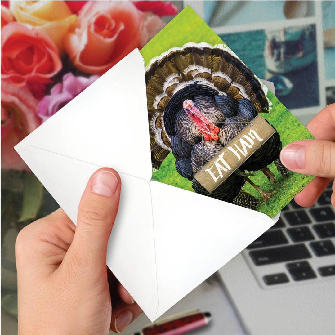 Eat Ham Thanksgiving Card