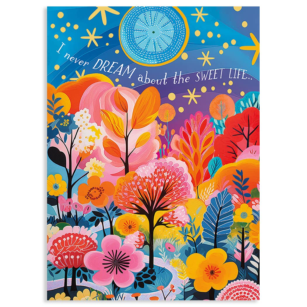 Sweet Life Anniversary Greeting Card - Just Fabulous Palm Springs