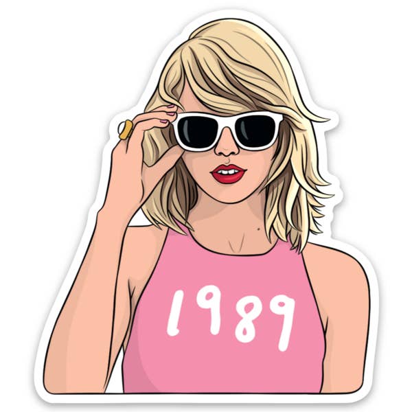 Die Cut Sticker: Taylor 1989