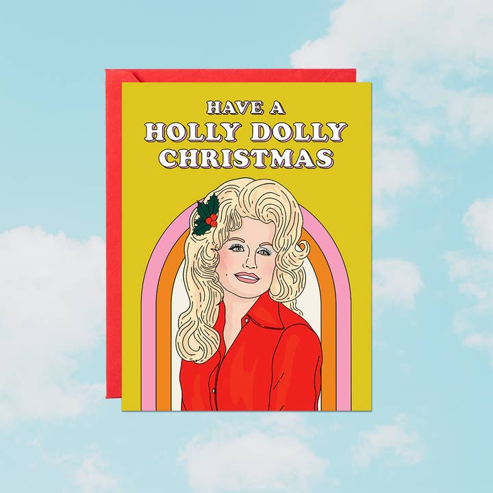 Country Christmas Holiday Greeting Card
