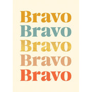 Bravo Congratulations Greeting Card - Just Fabulous Palm Springs