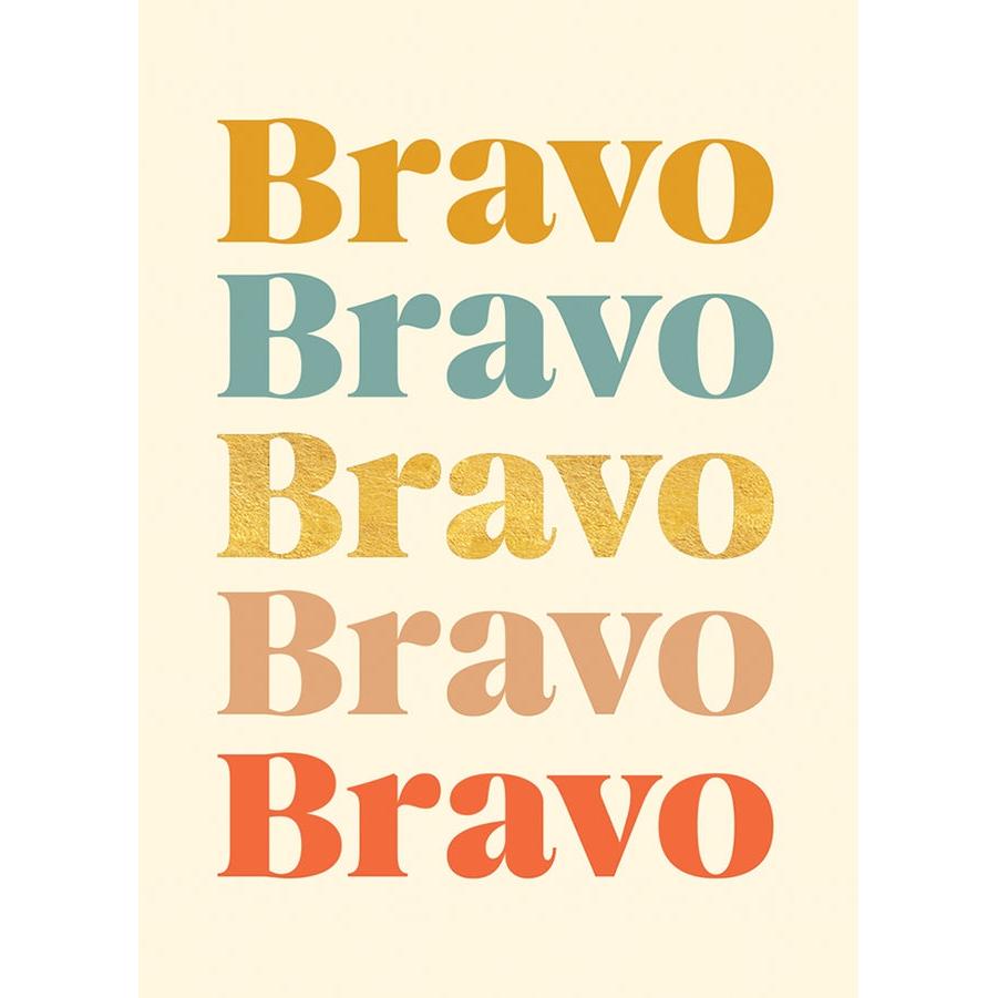 Bravo Congratulations Greeting Card - Just Fabulous Palm Springs