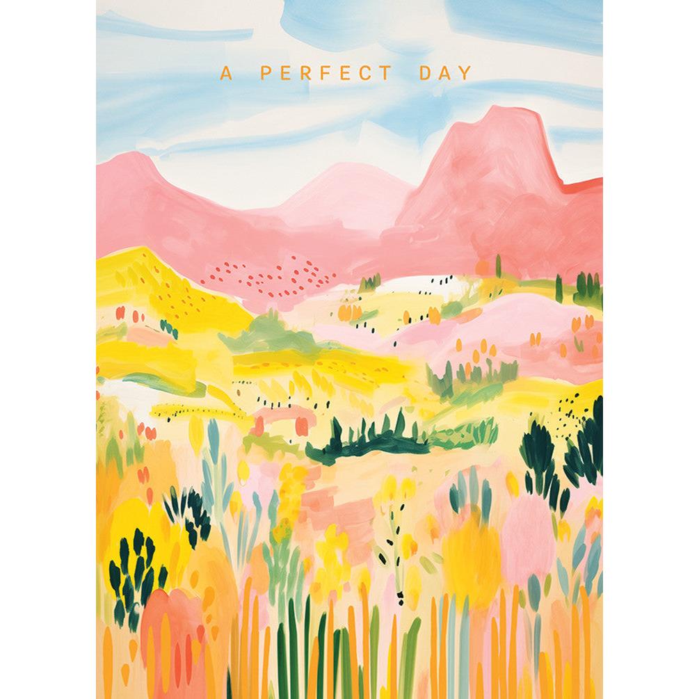 Desert Sun Birthday Card