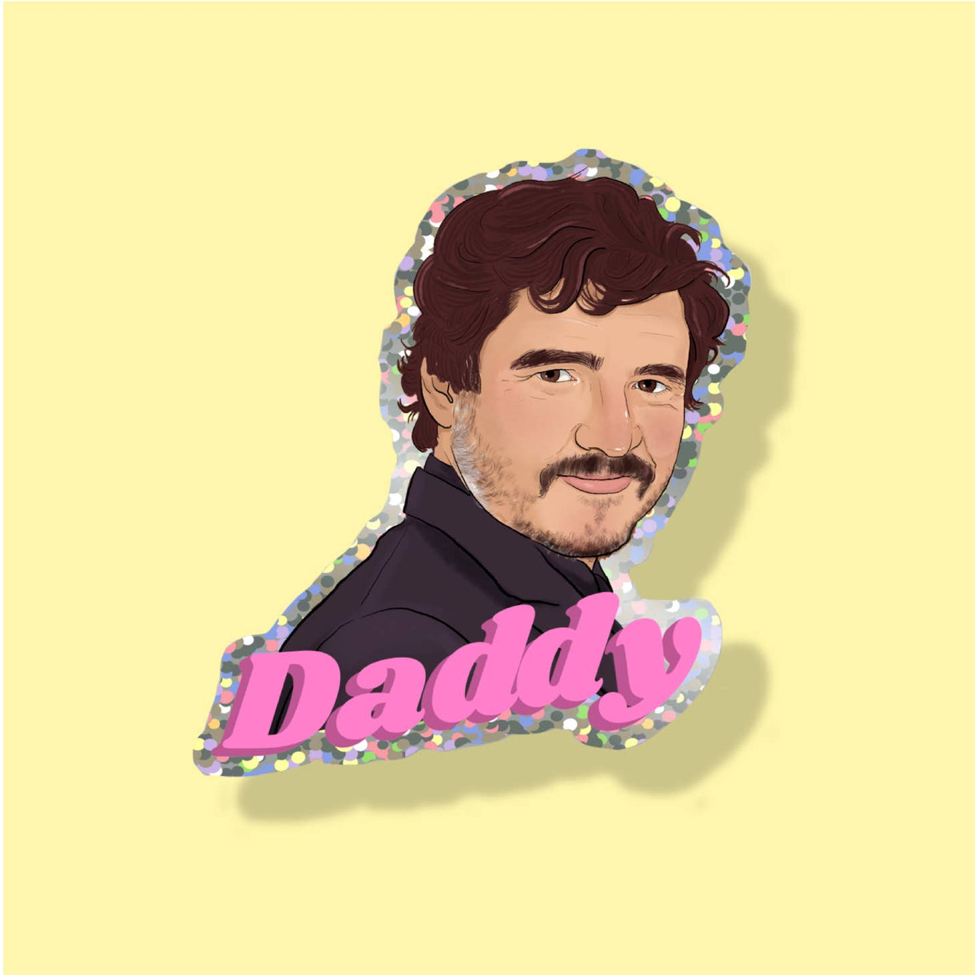 Pedro Pascal Daddy Sticker