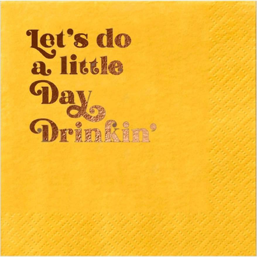 Let's Do A Little Day Drinking Cocktail Napkins - Just Fabulous Palm Springs
