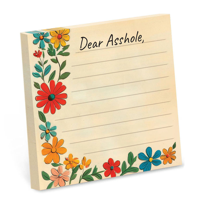 Dear Asshole Sticky Note Pad - Just Fabulous Palm Springs