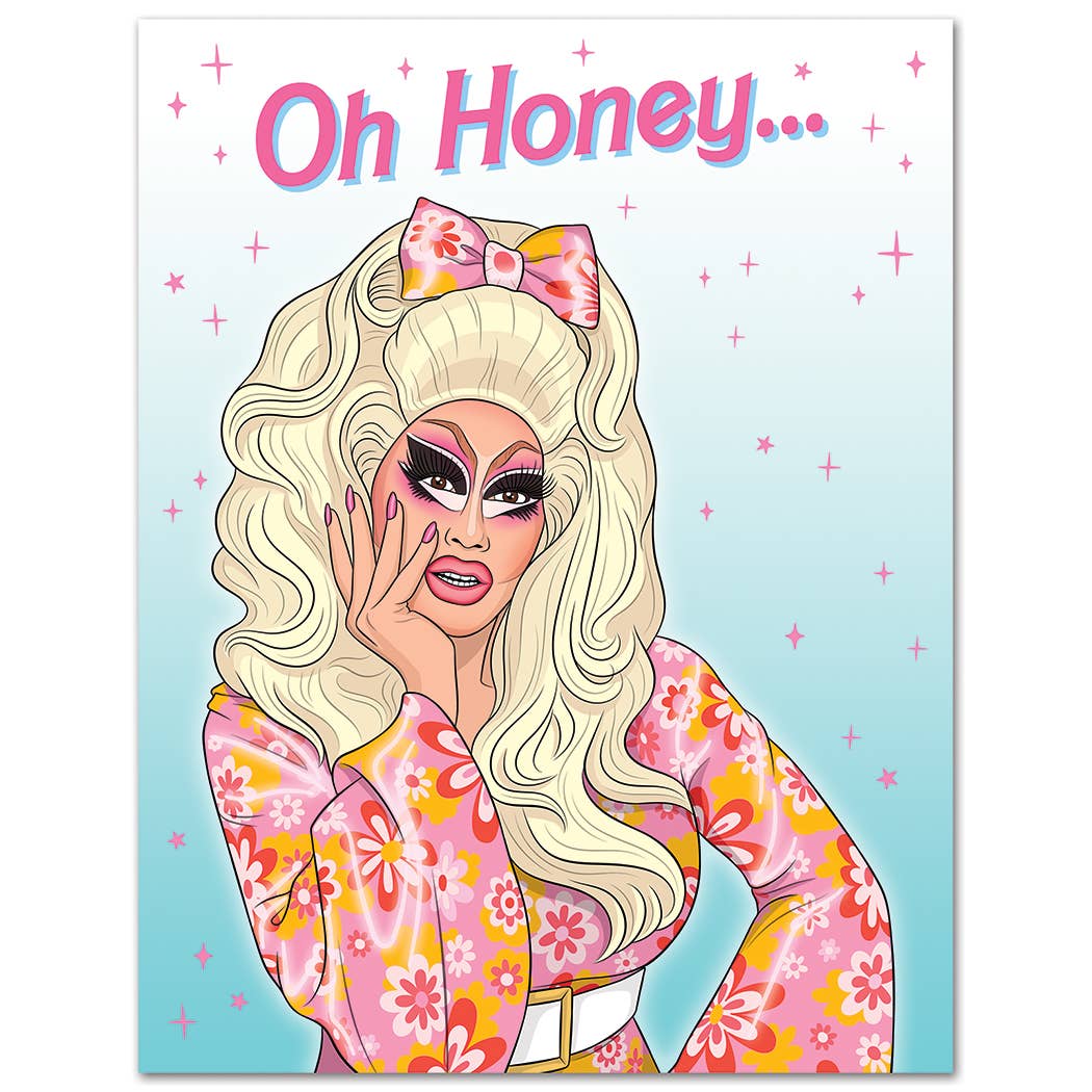 Card: Trixie Oh Honey Birthday - Just Fabulous Palm Springs