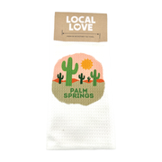 Desert Landscape Palm Springs Tea Towel - Just Fabulous Palm Springs