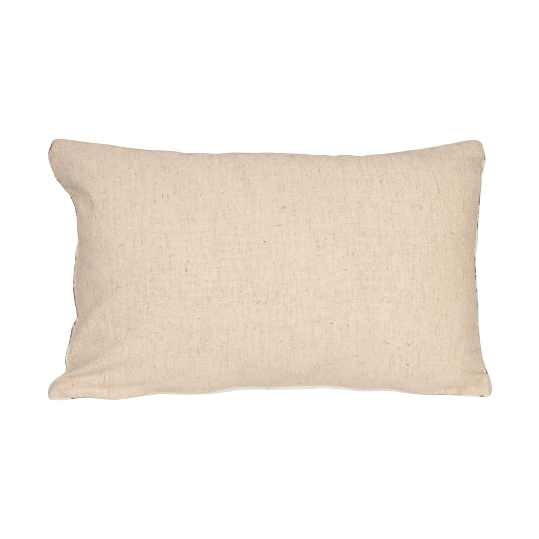 I've Got It All Together Cotton Velvet Embroidered Lumbar Pillow