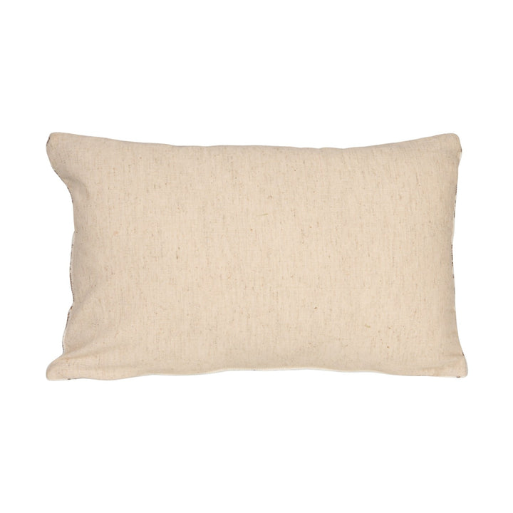 I've Got It All Together Cotton Velvet Embroidered Lumbar Pillow