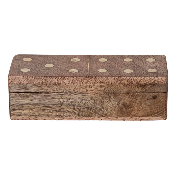 Handmade Dominos Set In Mango Wood Box