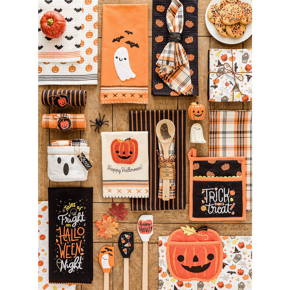 Lil Jack O' Lantern Embellished Potholder