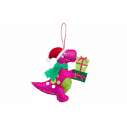 Stuffed Dinosaur Ornament - T-Rex
