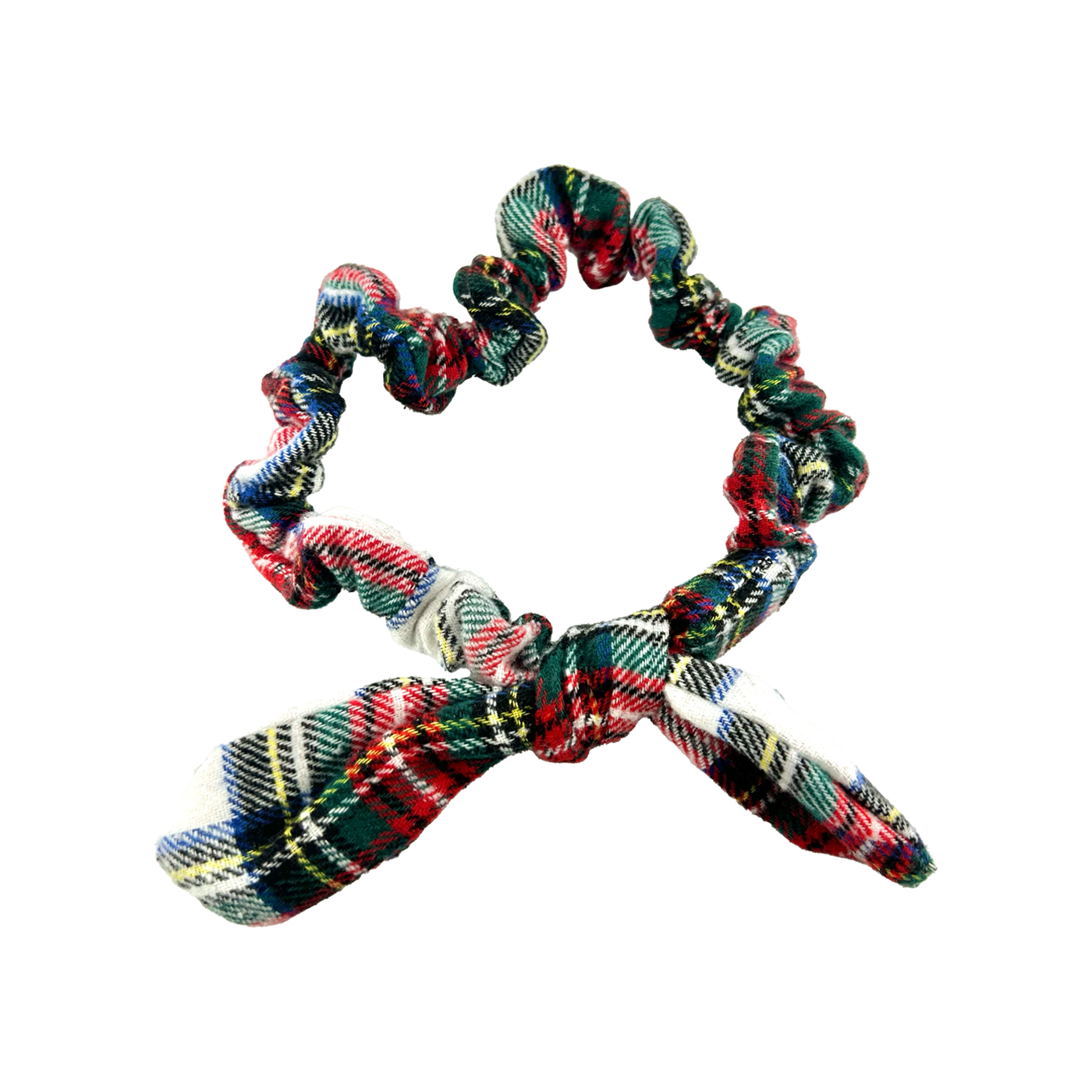 Tartan Light-Up Dog Collar - Multi-Colored Plaid