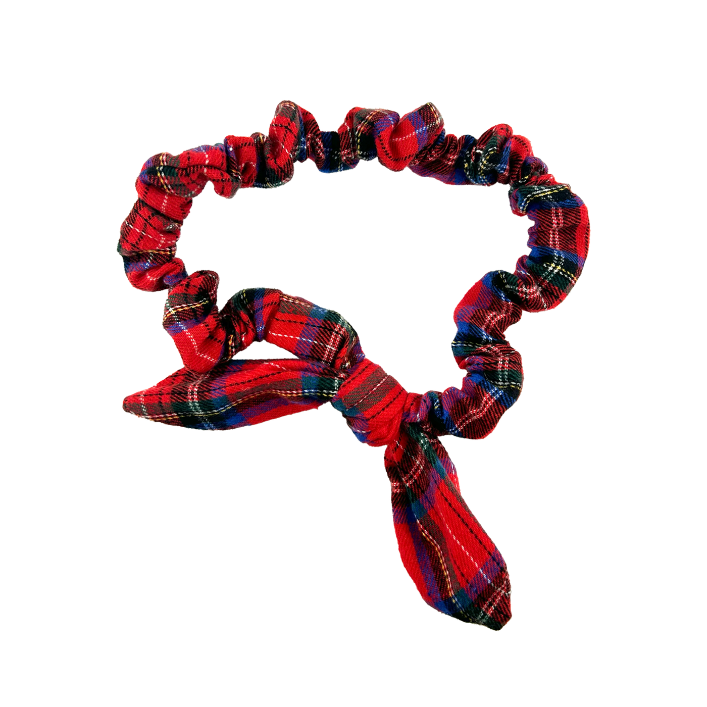 Tartan Light-Up Dog Collar - Red Plaid