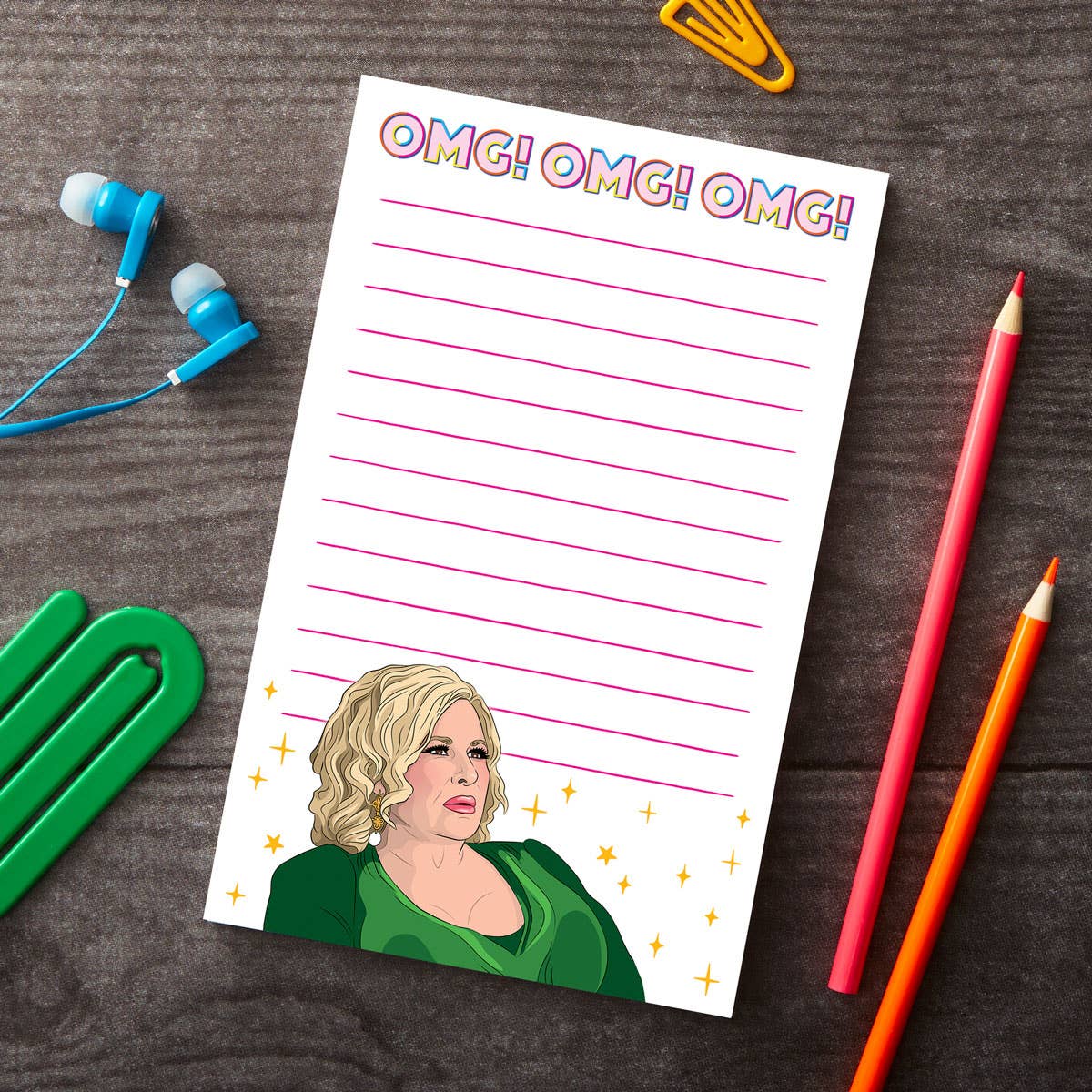 Notepad: Jennifer Coolidge Oh My God