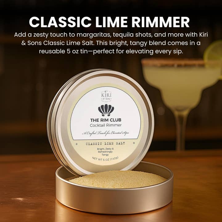 Classic Lime Cocktail Rimmer Salt